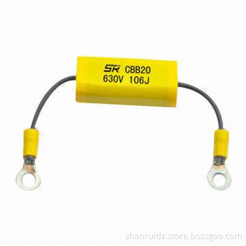 MPT Metallized Polypropylene Axial Film Capacitor with Very Low-loss at High-frequency & 0.6mm Lead